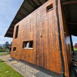 Rénovation des façades en bois d'une maison d'architecte à Jouxtens-Mézery (Lausanne)