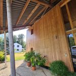 Rénovation des façades en bois d'une maison d'architecte à Jouxtens-Mézery (Lausanne)