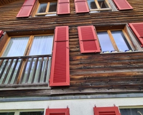 Sablage chalet en bois