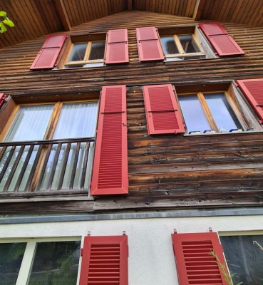 Sablage chalet en bois
